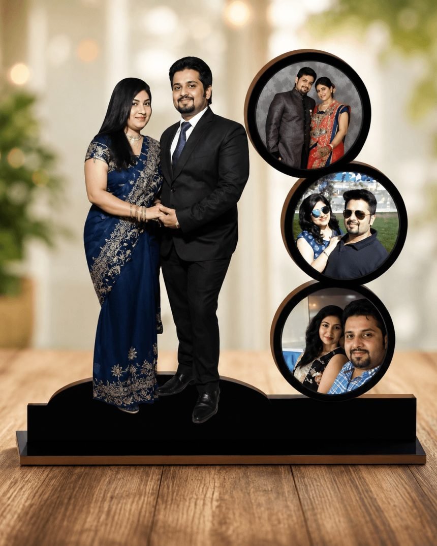 Customized Anniversary Photo Frame