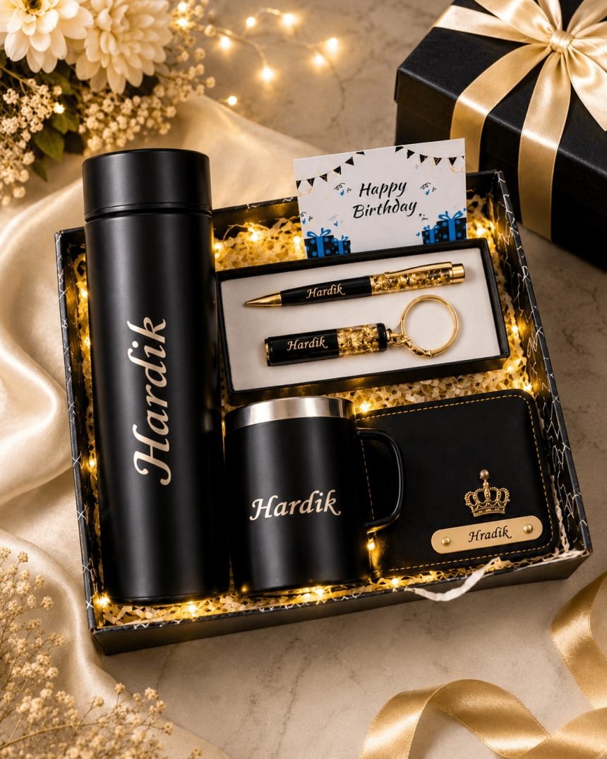 black combo gift set,20 Best Personalized Birthday Gift Ideas