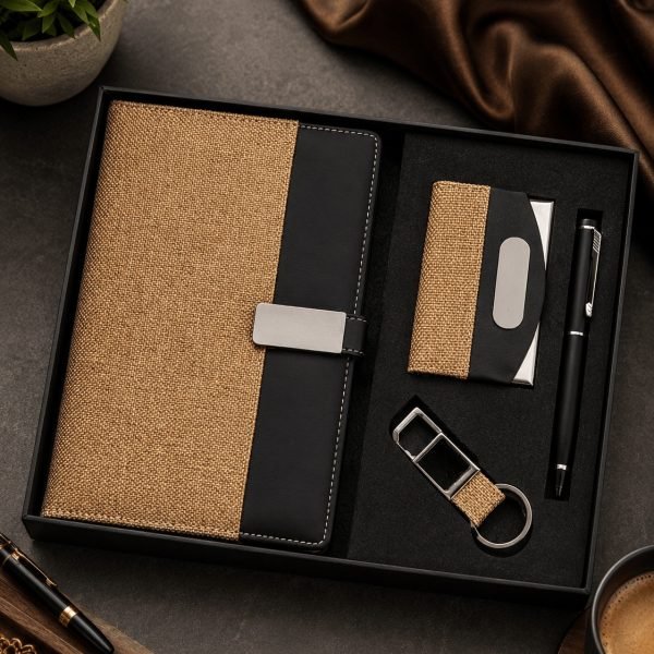 corporate diary gift set