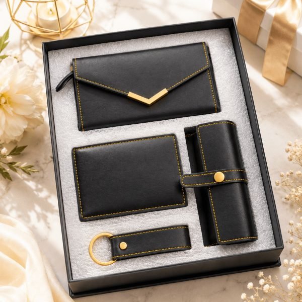 Leather Combo Set, Personalized Birthday Gift In Ahmedabada