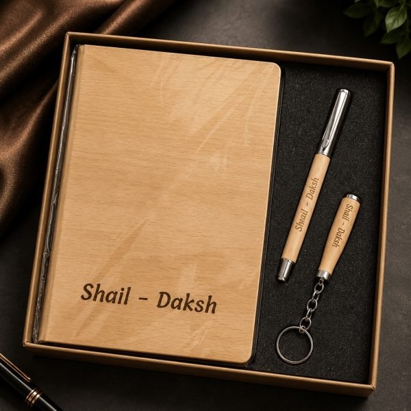 Customized Pen-Diary & Keychain Combo