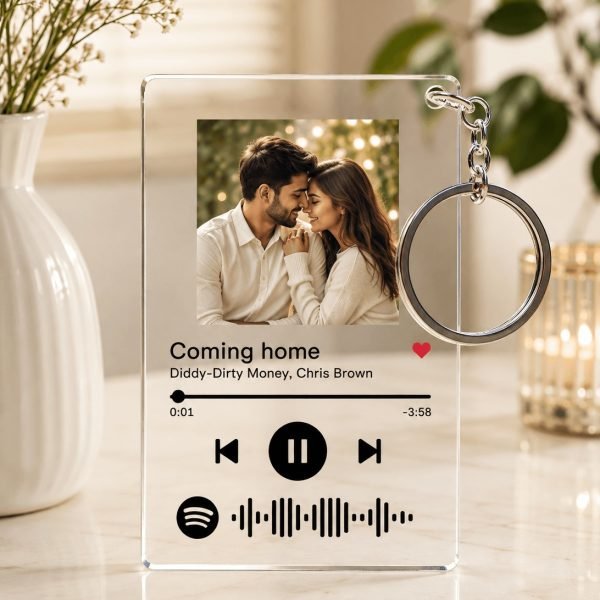 Spotify Keychain, Customized Spotify Keychain