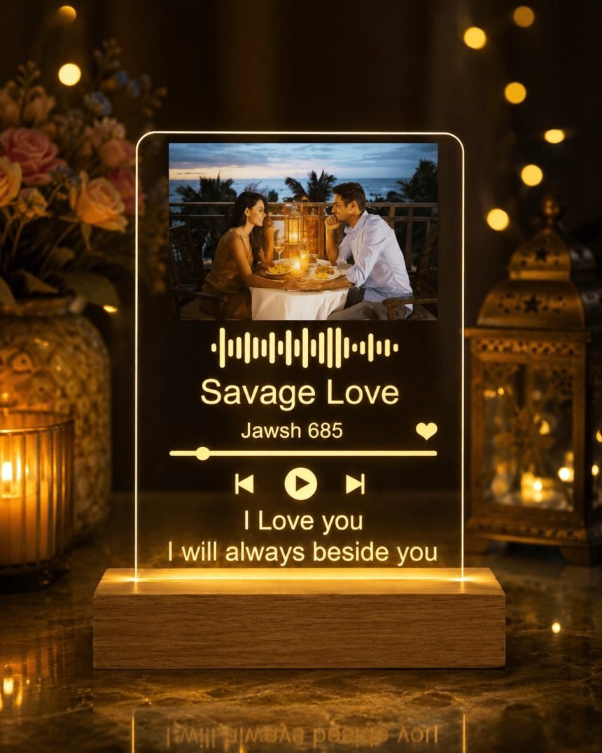 Customized Spotify LED Photo Frame