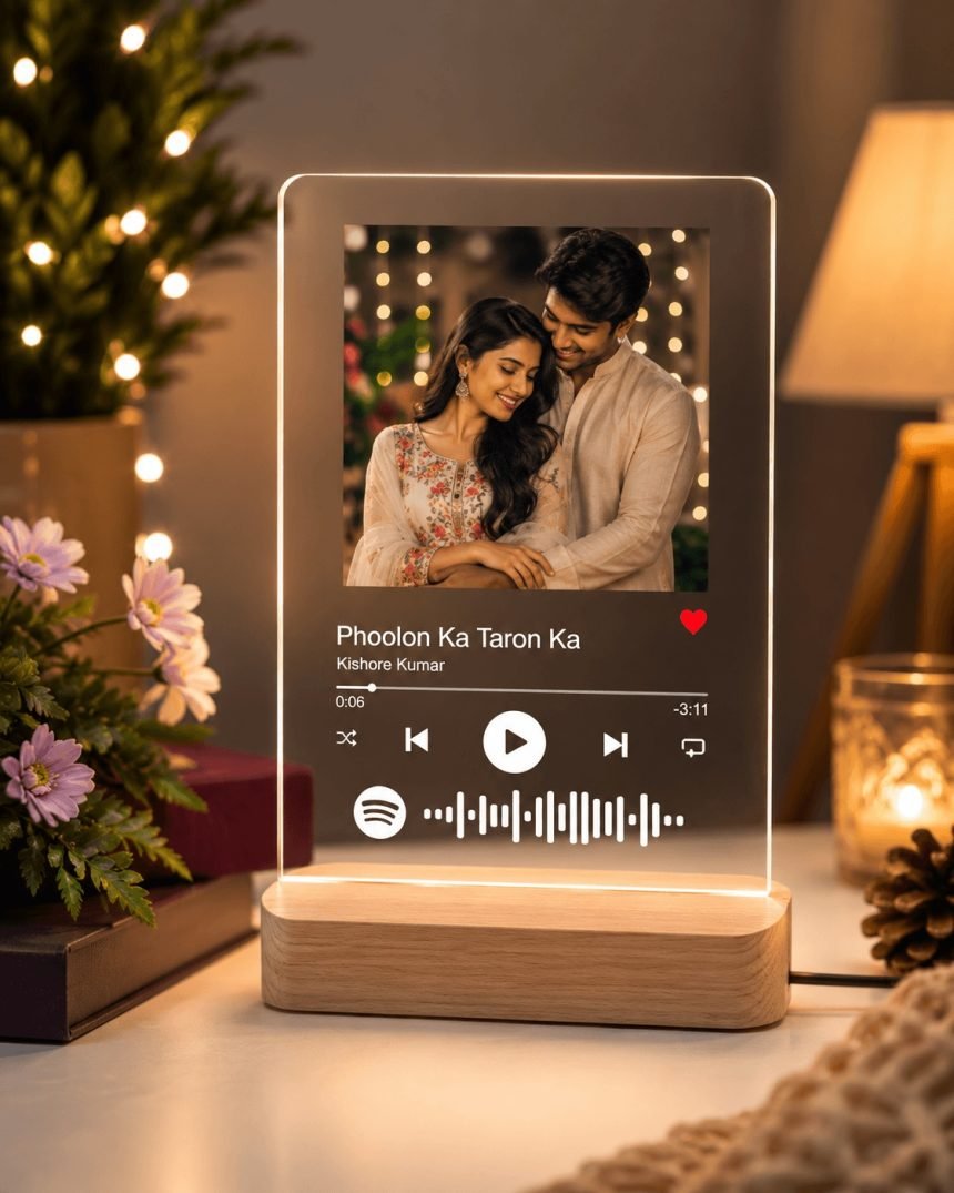 Customized Spotify LED Photo Frame