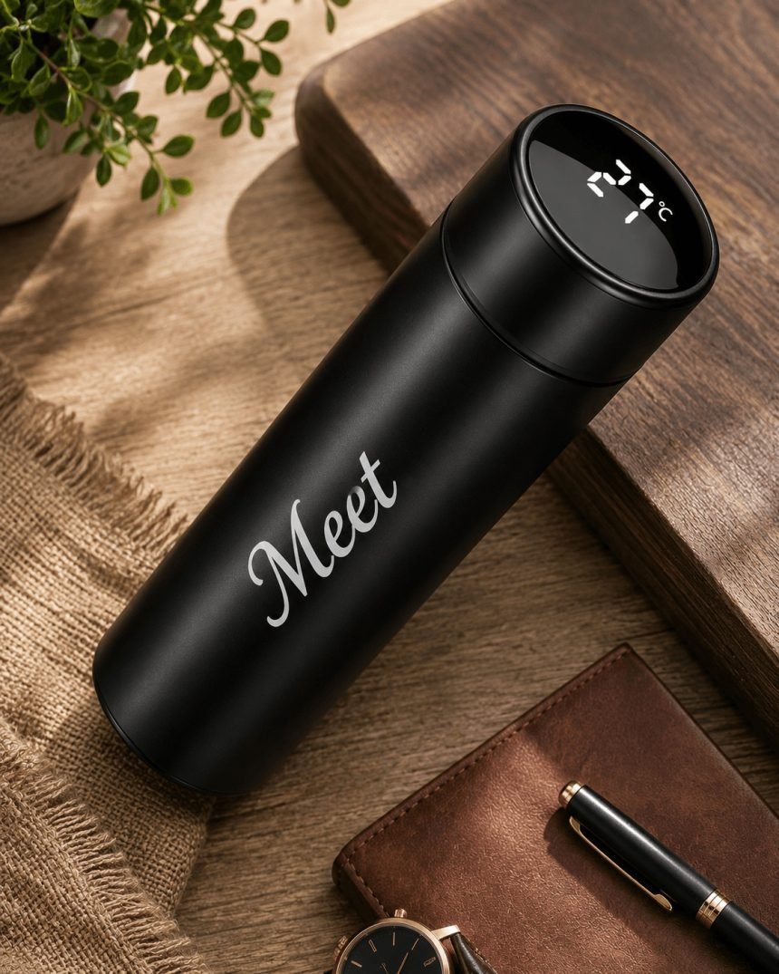 Temperature Display Bottle