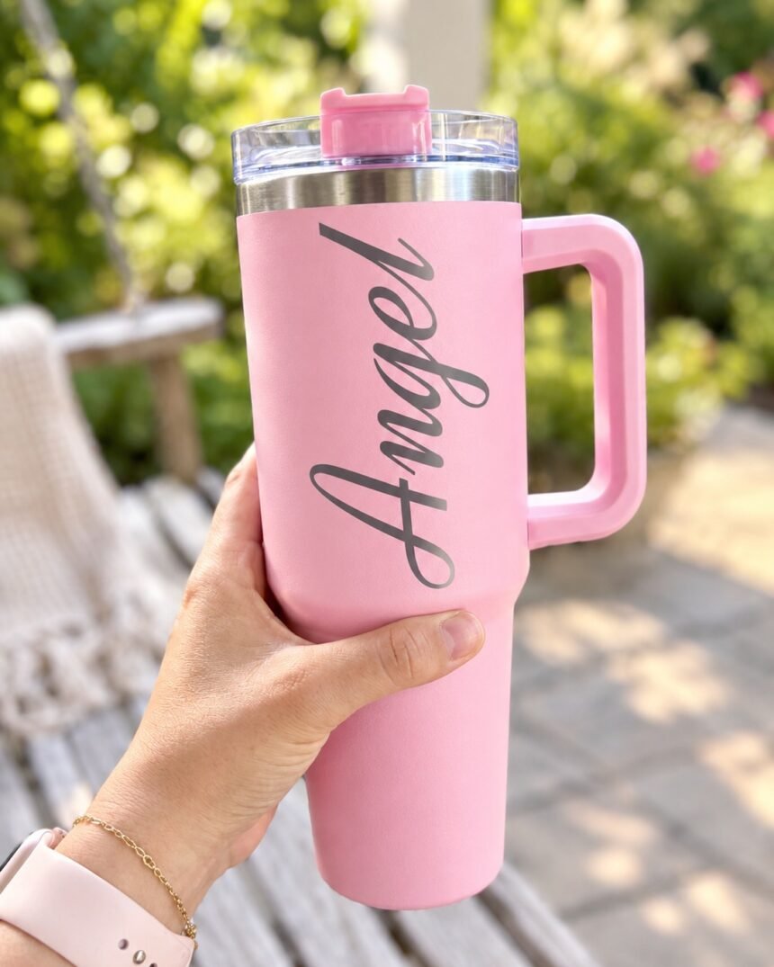 Tumbler With Custom Name
